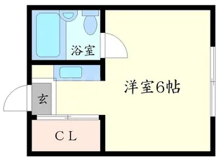 赤坂コーポ【2階】の間取り