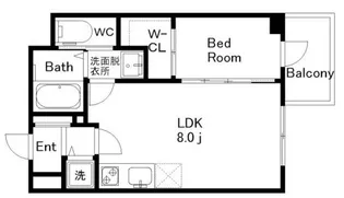 LEON新大阪【3階】の間取り