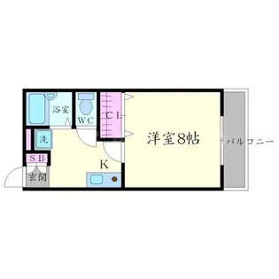 ドミールKN【2階】の間取り