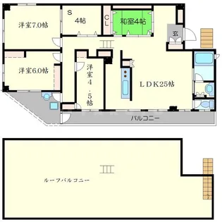 T’sビル【4階】の間取り