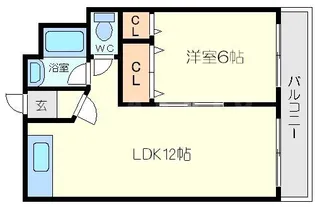 第3田村マンション【2階】の間取り