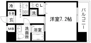 W.O.B.MIKUNI【3階】の間取り