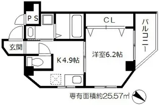 メゾンドアヴェルIII【3階】の間取り