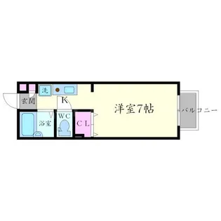 エルトベール【1階】の間取り