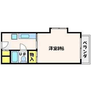 第2ヤングハイツ小野原【1階】の間取り