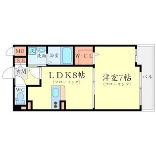 石塚ハイム【3階】の間取り