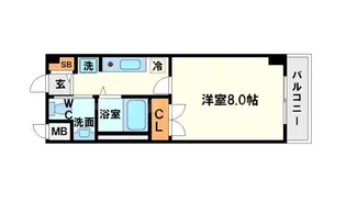 シプレス【2階】の間取り