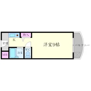 ドムス小野原【3階】の間取り