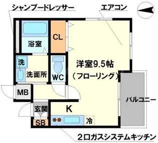 銀杏ホール【1階】の間取り