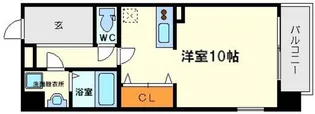 イーストコート新大阪【5階】の間取り