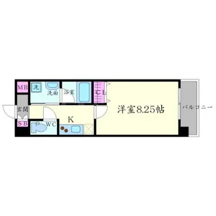 大阪府吹田市青葉丘北【マンション】の間取り
