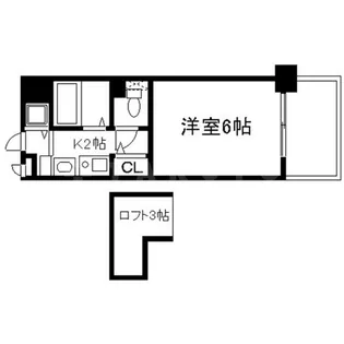 エステムコート新大阪Ⅲステーションプラザ【5階】の間取り