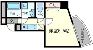 エムロード新大阪【7階】の間取り