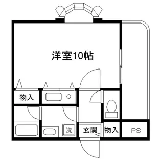 C-WING【9階】の間取り