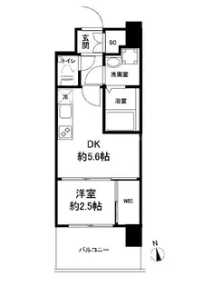 セレニテ福島プリエ【9階】の間取り