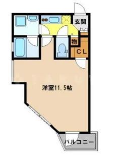 レジデンス本町【11階】の間取り