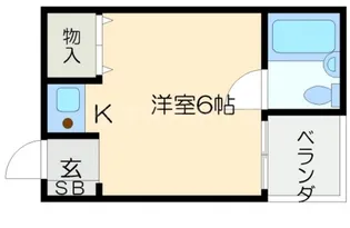 ハイツタケイ【3階】の間取り
