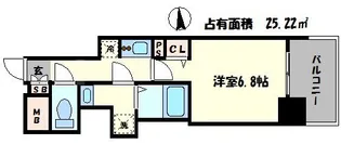 レオンコンフォート本町【7階】の間取り