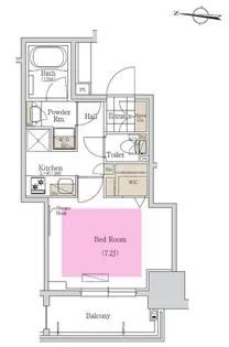 アーバネックス本町【6階】の間取り