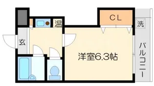 マンションセレーネ【207号室】の間取り