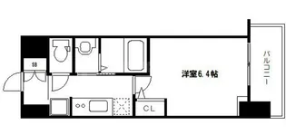ジオエント福島野田【5階】の間取り