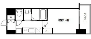 ジオエント福島野田【7階】の間取り