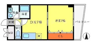 シャノアール【2階】の間取り