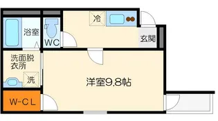 フジパレス豊里Ⅵ番館【1階】の間取り