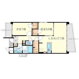 ドルフコートK【1階】の間取り