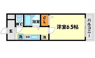 シェルビュー【1階】の間取り