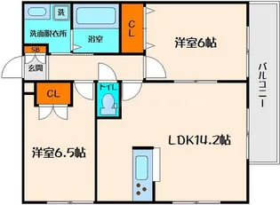 パレロイヤル【2階】の間取り