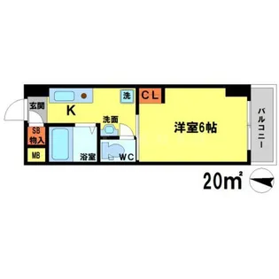 KAMITANI緑地公園10【2階】の間取り