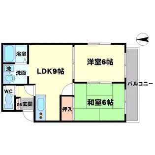 アンビエント緑地公園【3階】の間取り