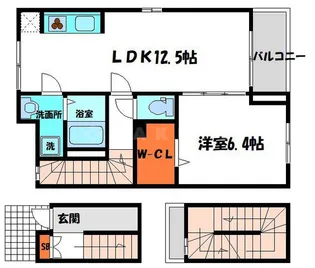 ベンテイガ【3階】の間取り
