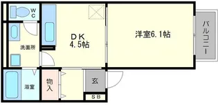 アーク【1階】の間取り