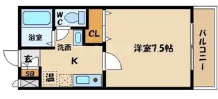 エトワール高殿【2階】の間取り