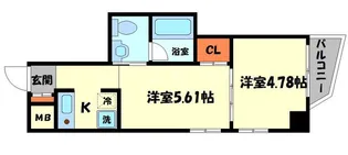 FEEL DOI【4階】の間取り