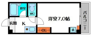 メゾンアバンテ【2階】の間取り