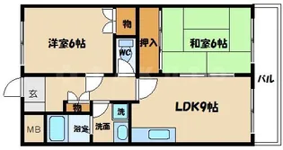 富士藤田マンション【2階】の間取り