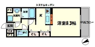 amz【3階】の間取り