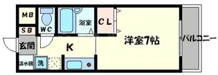 CASA ROSEHILL【4階】の間取り