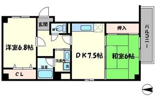 プロスペリテ【6階】の間取り