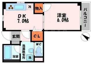 紅陽館1【1階】の間取り