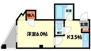 モリビル寺内町【4階】の間取り