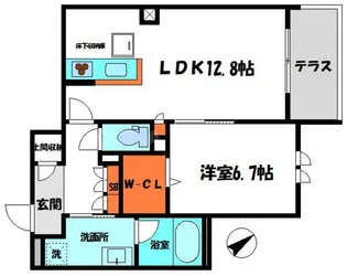 ENFANT BONHEUR【1階】の間取り