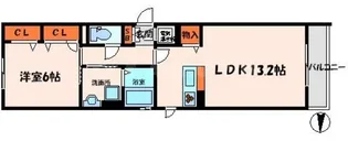 シャーメゾン ブランノワール【3階】の間取り
