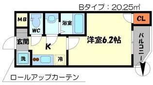 CottageDainichi Ⅱ【2階】の間取り