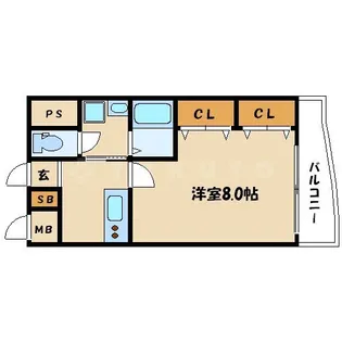 オマージュA【3階】の間取り