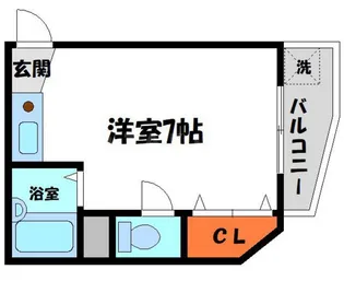 コロナハイツ【4階】の間取り