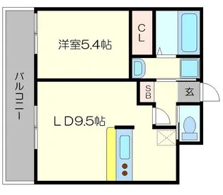 La Fite OMIYA【2階】の間取り